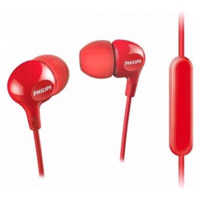 AURICULARES PHILIPS SHE3555 RED